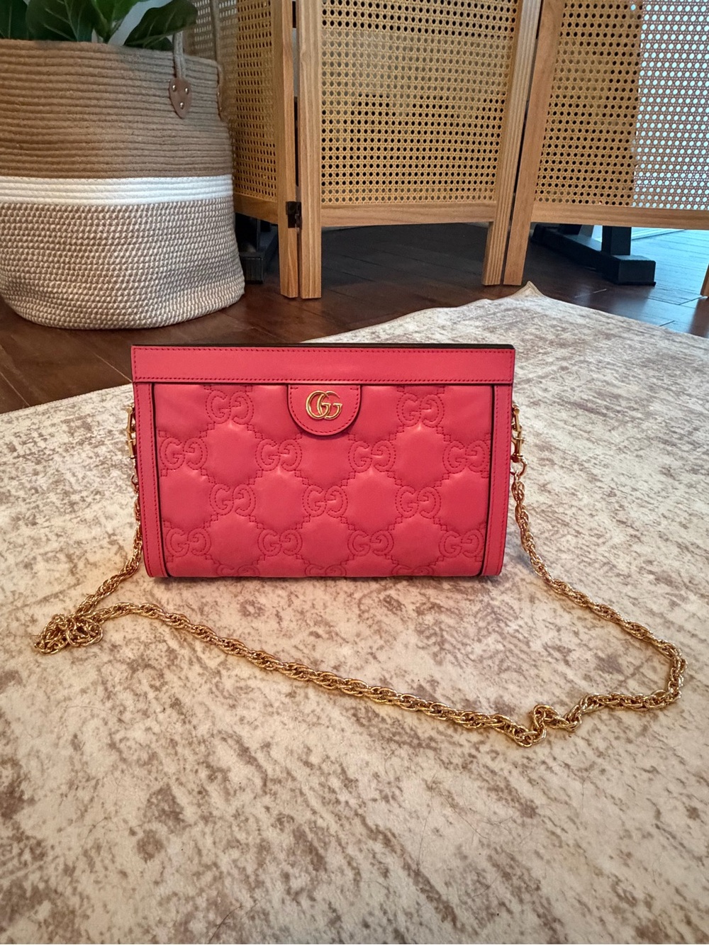 Gucci GG Matelassé Shoulder/Crossbody Bag